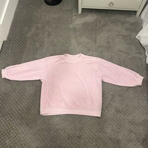 Daily Drills Terry Crewneck in Baby